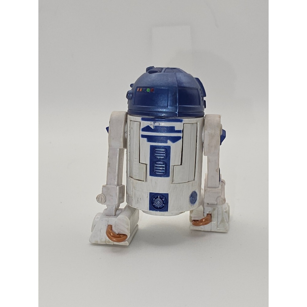 Hasbro Star Wars R2-D2 Action Figure Blue White CW25 CW27 Hidden Compartments
